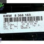 BMW E36 ÇIKMA KLİMA KONTROL PANELİ 8362767 8368169