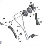 BMW E60 E65 N62 ÇIKMA VANOS DİŞLİSİ 7506775 7534718