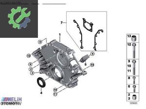 BMW E60 E65 N62 ÇIKMA ZİNCİR KAPAĞI 11147533686 7533686