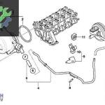 BMW E60 E87 E90 M47 ÇIKMA FREN VAKUM POMPASI 11667791232 7791232