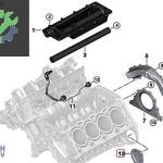 BMW E60 N62 ÇIKMA MOTOR KAPAĞI 11117507391 7507391