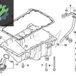 BMW E87 E90 M47 ÇIKMA YAĞ KARTERİ 11137798372 7798372