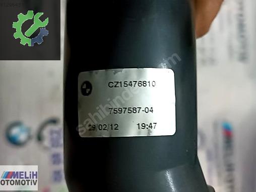 BMW 3 Serisi Turbo Hortumu 7597587 çıkma parça