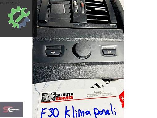 BMW 3 Serisi Klima Paneli çıkma parça