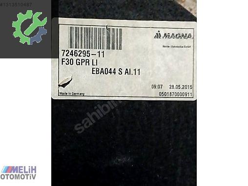 BMW 3 Serisi Bagaj 7246295 çıkma parça