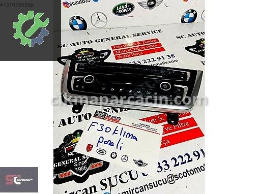 BMW 3 Serisi Klima Paneli çıkma parça