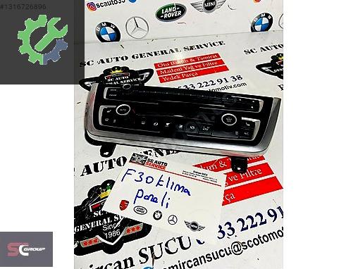 BMW 3 Serisi Klima Paneli çıkma parça