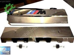 BMW M50 M52 M54 UYUMLU ///M LOGOLU KROM KÜLBÜTÖR KAPAK TAKIMI (2. Adet)