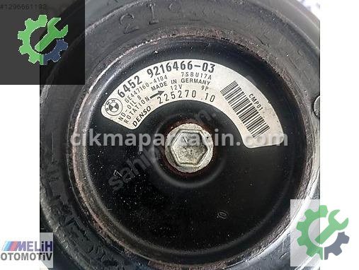 BMW X3 Klima Kompresörü 9216466 çıkma parça