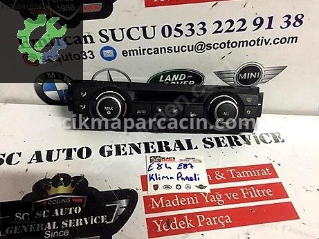 BMW X1 Klima Kontrol Paneli çıkma parça
