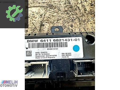 BMW X3 Klima Kontrol Paneli 6821431 çıkma parça