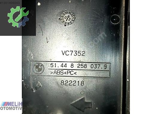 BMW X5 Tavan Lambası 8258037 çıkma parça