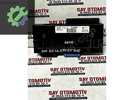 BMW X5 BCM Beyni çıkma parça