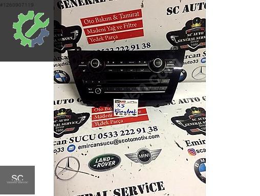 BMW X5 Klima Kontrol Paneli çıkma parça