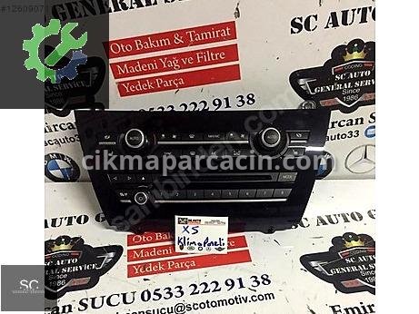 BMW X5 Klima Kontrol Paneli çıkma parça