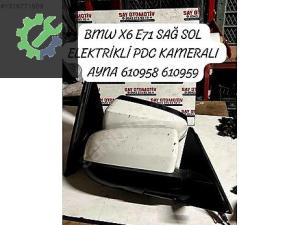 BMW X6 E71 SAĞ SOL ELEKTRİKLİ PDC KAMERALI AYNA 610958 610959