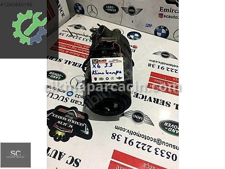 BMW X6 Klima Kompresörü çıkma parça