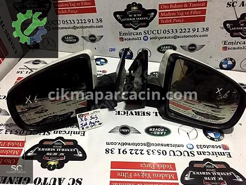 BMW X6 Sol Dış Ayna çıkma parça