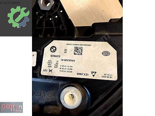 BMW X1 Sol Ön Far 5A9A228-01 çıkma parça