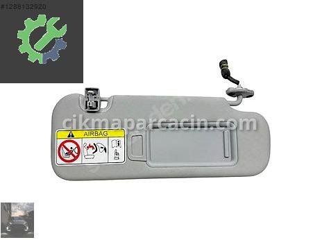 Chery Tiggo Güneşlik çıkma parça