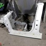 CİTROEN C-ELYSEE PEUGEOT 301 SOL ÖN ÇEYREK ŞASİ ŞASE KILIÇ SACI