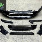CITROEN C5 2008- ÖN TAMPON SET KOMPLE (NİKELAJ-SİS HARİÇ) 7401NR