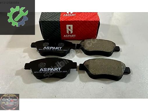 CORSA D 2006+ ADAM 2014+ ÖN FREN BALATASI 1605359 1605226 ASPART