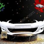 Citroen c4 ön tampon (2011-2015) Beyaz Sifir