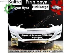 Citroen c4 ön tampon (2011-2015) Beyaz Sifir