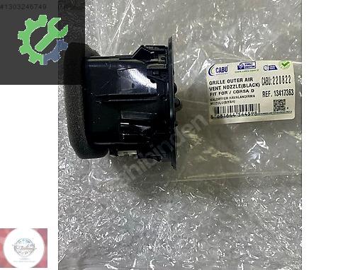 Corsa D Kalorifer Izgarası Difizör Orta Siyah 13417363 CABU