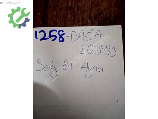 Dacia Lodgy Sol Dış Ayna çıkma parça