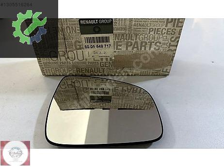 DACİA LOGAN1 DUSTER1 MCV SANDERO 1 SAĞ AYNA CAMI MAİS 6001549717