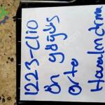 DACİA SANDERO KALORİFER HAVALANDIRMA IZGARASI 687509018R ÇIKMA
