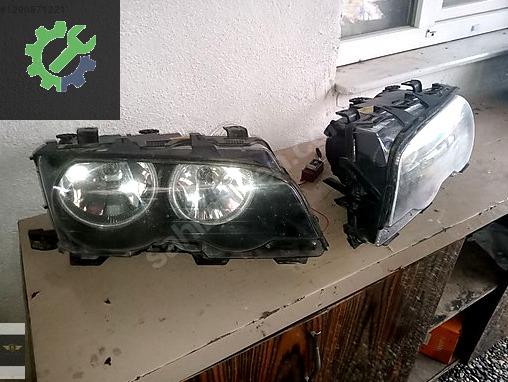 E46 coupe makyajsız Bosch marka far