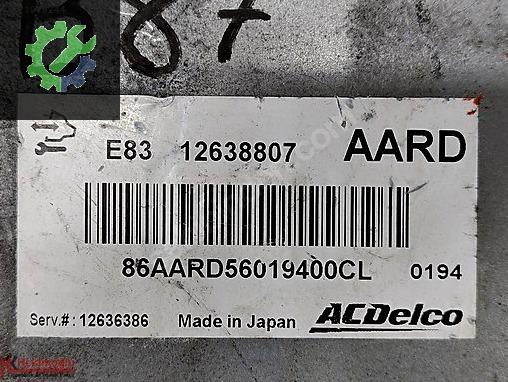 Opel Astra Beyin 12638807 çıkma parça