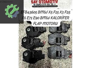 EFB43605 BMW X5 F15 X3 F25 X6 E71 E90 BMW KALORİFER FLAP MOTORU