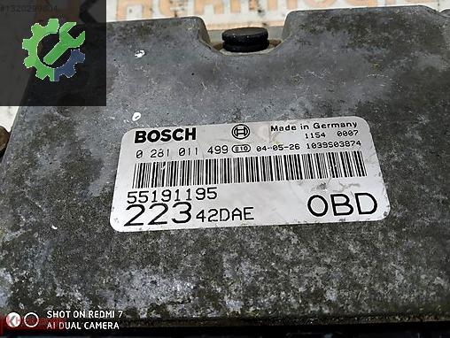 Fiat Doblo Beyin 011499 çıkma parça