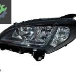 FIAT DOBLO 2015- ÖN FAR SİYAH ELEKTRİKLİ SOL SIFIR 52109261