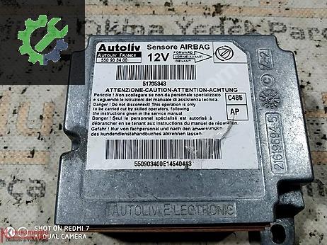 Fiat Doblo Airbag Beyni (SRS) 51705343 çıkma parça