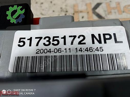 Fiat Doblo Beyin 51735172 çıkma parça