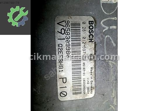 Fiat Ducato Motor Beyni 281012597 çıkma parça