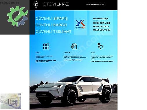 FLUENCE MEGANE 3 EDC KAVRAMA ORJİNAL ÇIKMA