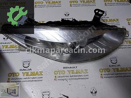 Renault Fluence Sağ Ön Far çıkma parça