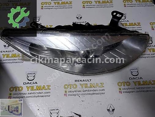 Renault Fluence Sağ Ön Far çıkma parça