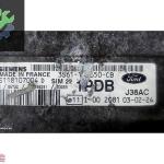 FORD FİESTA ECU 3s61 12a650 CB S118107004 D J38AC 1PDB MOTOR BEY