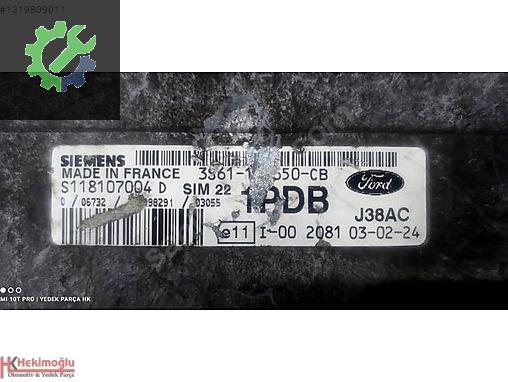 Ford Fiesta Beyin 12A650 çıkma parça