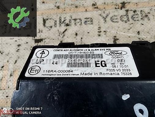 Ford Fiesta Beyin DN1T-15K600-EG çıkma parça
