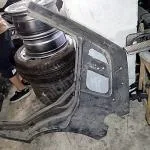 FORD FİESTA SOL ARKA ÇAMURLUK