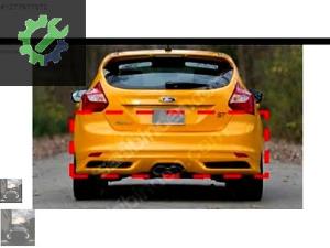 FORD FOCUS ST ARKA TAMPON 2011-2014