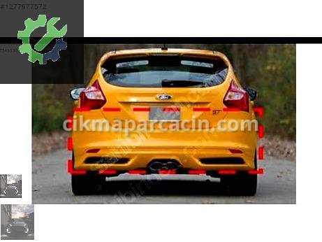 Ford Focus Arka Tampon çıkma parça